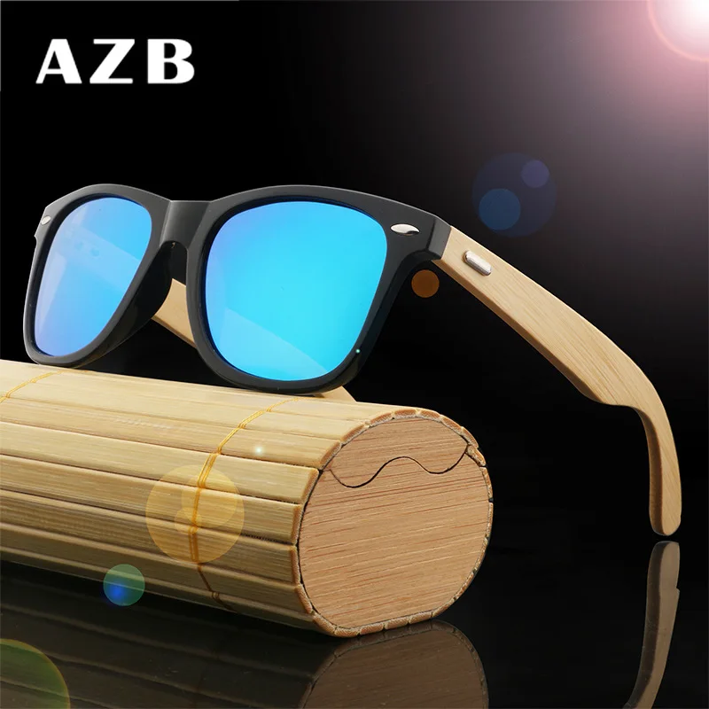 AZB Polarized Handmade Wood Sunglasses square bamboo for women men Mirror Sunglass Sun glasses retro de sol masculino 12 Colors
AZB Polarized Handmade Wood Sunglasses square bamboo for women men Mirror Sunglass Sun glasses retro de sol masculino 12 Colors