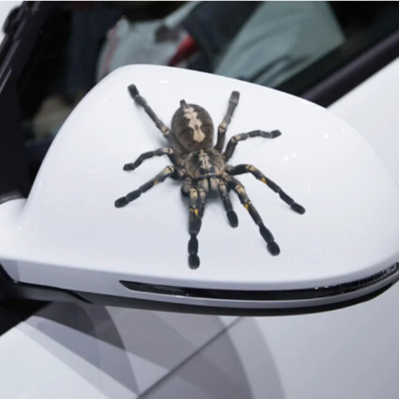 

3D Car Sticker Animals Bumper Spider Gecko Scorpions For Skoda Rapid Octavia A5 RS A7 Yeti Fabia Scout Superb Citigo