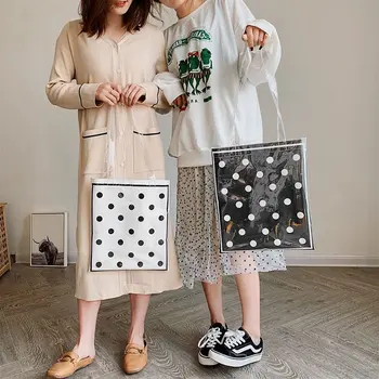 Fashion Simple Women PVC Polka Dot Vintage Shoulder Bags Messenger Bags 2019 New Female Casual Open Hard Handbags
Fashion Simple Women PVC Polka Dot Vintage Shoulder Bags Messenger Bags 2019 New Female Casual Open Hard Handbags