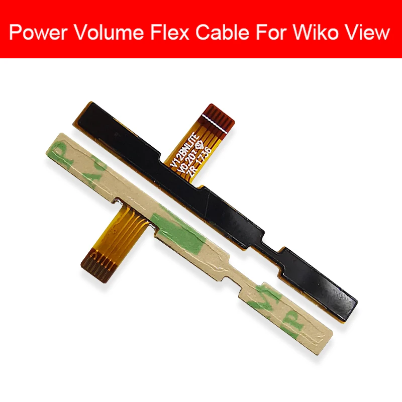 Power & Volume Flex Cable For Wiko View Side key Button On and off Switch Button Flex Ribbon Cable Repair replacement Parts
Power & Volume Flex Cable For Wiko View Side key Button On and off Switch Button Flex Ribbon Cable Repair replacement Parts