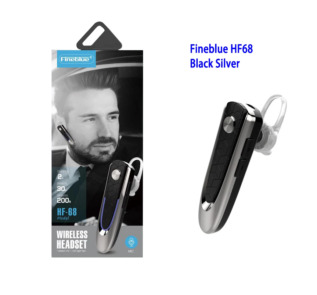 2018 Fineblue HF68 Bluetooth Mini Earphone Wireless Earbud Stereo Music Hands-free Calling Earphone with Mic 20 Hours Working
2018 Fineblue HF68 Bluetooth Mini Earphone Wireless Earbud Stereo Music Hands-free Calling Earphone with Mic 20 Hours Working