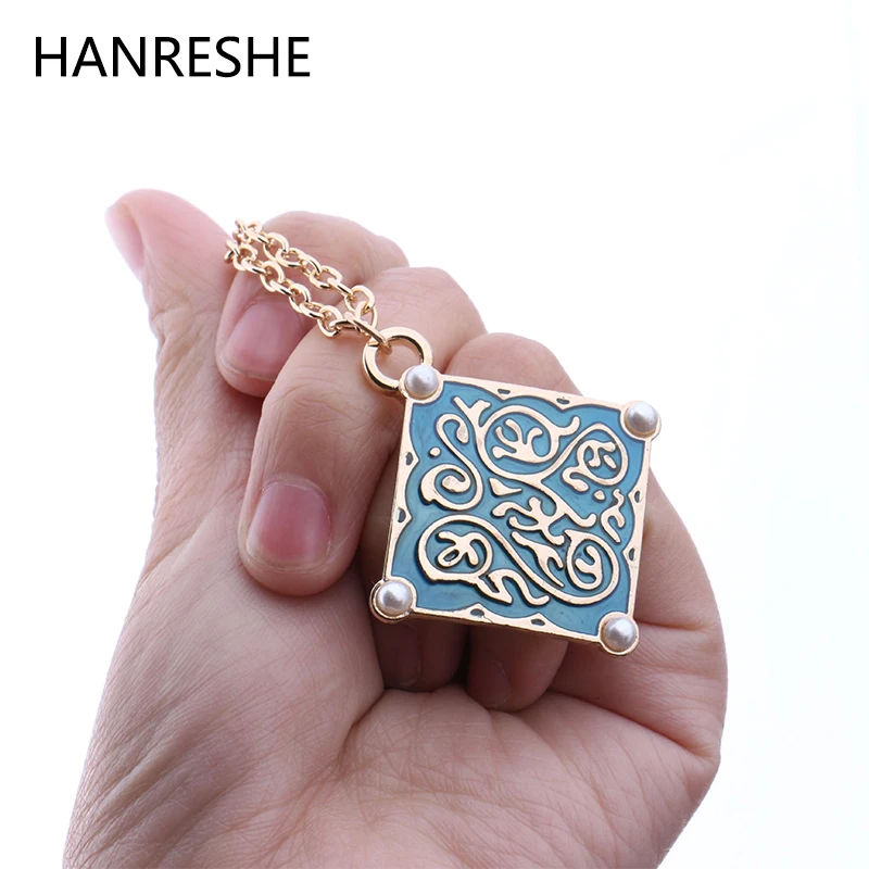 HANRESHE The Witcher 3 Triss Medallion Necklace Pearls Pendant Wizard Wild Hunt Game Cosplay Gothic Jewelry Gold Choker Necklace
HANRESHE The Witcher 3 Triss Medallion Necklace Pearls Pendant Wizard Wild Hunt Game Cosplay Gothic Jewelry Gold Choker Necklace