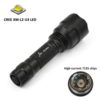 Manta ray C8 LED Flashlight 18650 Torch Waterproof Cree XM-L2 U3-1A LED Outdoors Camping Hiking Hunting Bicycle torch light
Manta ray C8 LED Flashlight 18650 Torch Waterproof Cree XM-L2 U3-1A LED Outdoors Camping Hiking Hunting Bicycle torch light