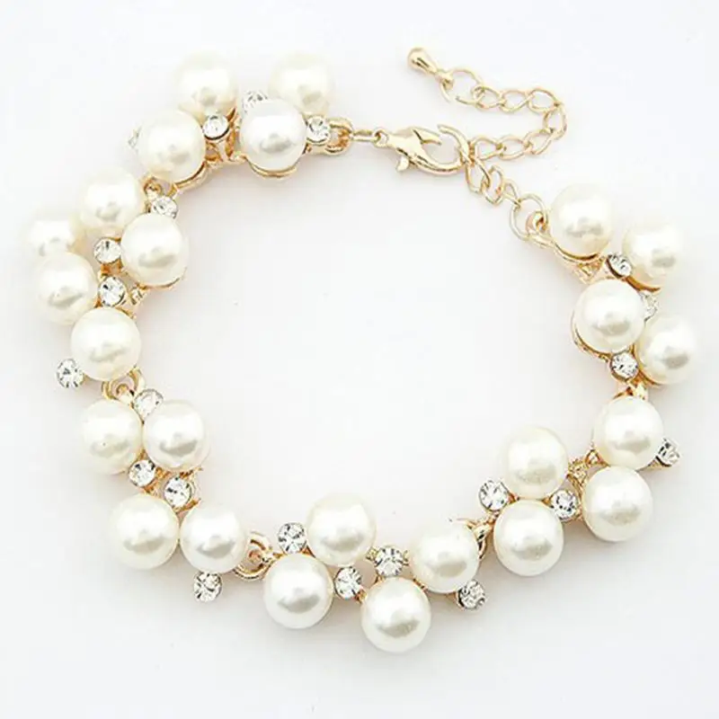 Female Braclets New Design Luxurious Charm Crystal Cubic Zircon Simulated Pearl Beads Bracelet For Women Jewelry
Female Braclets New Design Luxurious Charm Crystal Cubic Zircon Simulated Pearl Beads Bracelet For Women Jewelry