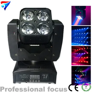 Free Shipping 6pcs/Lot Mini 4*15W RGBW Led Beam Wash Moving Head Light Stage Lighting
Free Shipping 6pcs/Lot Mini 4*15W RGBW Led Beam Wash Moving Head Light Stage Lighting