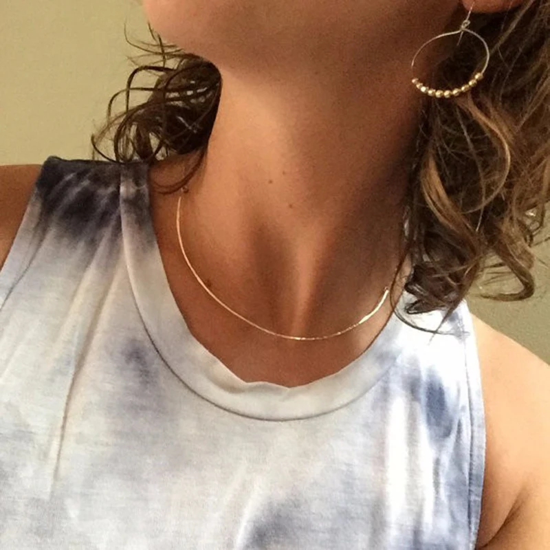 Bar Choker Necklace Handmade Jewelry 925 Silver Gold Filled Pendants Custom Collier Femme Kolye Collares Jewelry Necklace
Bar Choker Necklace Handmade Jewelry 925 Silver Gold Filled Pendants Custom Collier Femme Kolye Collares Jewelry Necklace