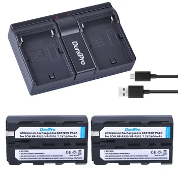 2pc NP-F550 NP-F570 NP F550 F570 Replacement Li-ion Battery + USB Dual Charger for Sony CCD-SC55 CCD-TRV81 DCR-TRV210 MVC-FD81
2pc NP-F550 NP-F570 NP F550 F570 Replacement Li-ion Battery + USB Dual Charger for Sony CCD-SC55 CCD-TRV81 DCR-TRV210 MVC-FD81