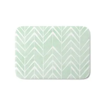 Mint Chevron Arrows Bath Mat 21" x 34" Pattern Coral Fleece Rug Anti-Slip Doormat Home Decor
Mint Chevron Arrows Bath Mat 21" x 34" Pattern Coral Fleece Rug Anti-Slip Doormat Home Decor