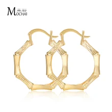 Gold Color Woman hoop earrings Minimalist Skinny earring Female Bamboo Shape Earrings Jewelry wholesale zk20 30mm
Gold Color Woman hoop earrings Minimalist Skinny earring Female Bamboo Shape Earrings Jewelry wholesale zk20 30mm