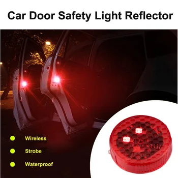 Homeyard 4pcs Car Door Safety Light Reflector Anti-Collision Warning LED Lights, New Proximity Switch Instant for all car
Homeyard 4pcs Car Door Safety Light Reflector Anti-Collision Warning LED Lights, New Proximity Switch Instant for all car