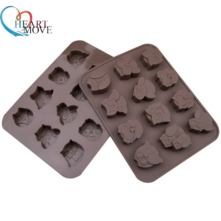 HEARTMOVE 1 PCS 12 Style Owl Silicone Cookie Cake Muffin Chocolate Candy Soap Mould Baking Tray Cute Owl Mold 9466
HEARTMOVE 1 PCS 12 Style Owl Silicone Cookie Cake Muffin Chocolate Candy Soap Mould Baking Tray Cute Owl Mold 9466