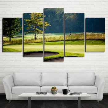 Decoration Home Art Canvas Picture Print Poster 5 Panel Golf Course Grass Land Wall For Living Room Modular Frame Painting
Decoration Home Art Canvas Picture Print Poster 5 Panel Golf Course Grass Land Wall For Living Room Modular Frame Painting