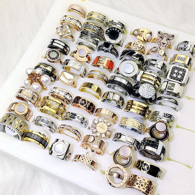 Wholesale 50pcs/Lots Mens/women Mixed Style Stainless Steel Jewelry rings For Men Party Gift Rings BBC-594
Wholesale 50pcs/Lots Mens/women Mixed Style Stainless Steel Jewelry rings For Men Party Gift Rings BBC-594