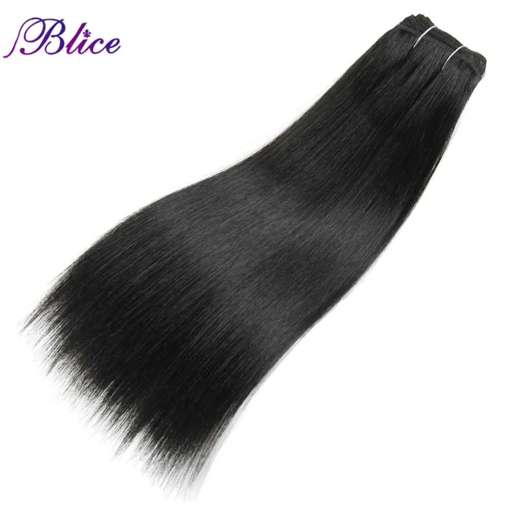 Blice Synthetic Yaki Straight Weaving 100% Kanekalon Futura fiber 8-26 Inch Hair Extension Pure Color One piece Hair Bundles
Blice Synthetic Yaki Straight Weaving 100% Kanekalon Futura fiber 8-26 Inch Hair Extension Pure Color One piece Hair Bundles