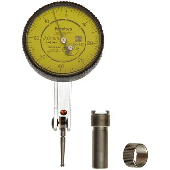 MITUTOYO 513-444-10E TI-513EX Measuring Range 1.6mm/0.01 0-40-0 20° Tilted Face Lever Dial Indicators Japan made
MITUTOYO 513-444-10E TI-513EX Measuring Range 1.6mm/0.01 0-40-0 20° Tilted Face Lever Dial Indicators Japan made