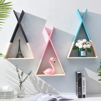 Nordic Style Triangular Storage Shelves Kids Baby Room Rack Wall Hanging Wooden Decorative Shelf Bedroom Home Decor Book Shelf
Nordic Style Triangular Storage Shelves Kids Baby Room Rack Wall Hanging Wooden Decorative Shelf Bedroom Home Decor Book Shelf