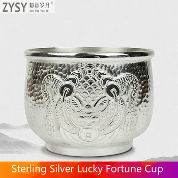 China silver city Ag999 Silver Products Hand made Sterling silver cup Tasting cup Kung Fu Teacup Can be customized free shipping
China silver city Ag999 Silver Products Hand made Sterling silver cup Tasting cup Kung Fu Teacup Can be customized free shipping