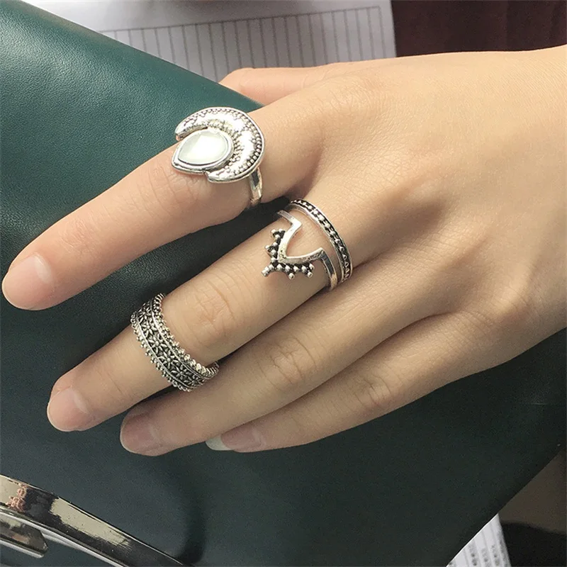 Vintage Small Size Simple Rings Set Fashion Rings For Women's Ladies Fashion Jewelry Wholesale / Retail nj6
Vintage Small Size Simple Rings Set Fashion Rings For Women's Ladies Fashion Jewelry Wholesale / Retail nj6