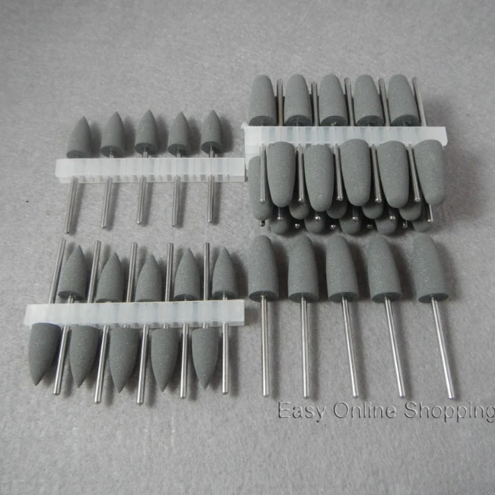 50pcs Grey Dental SILICONE Polishers Resin Base Acrylic Polishing Burs New Dental lab burs
50pcs Grey Dental SILICONE Polishers Resin Base Acrylic Polishing Burs New Dental lab burs
