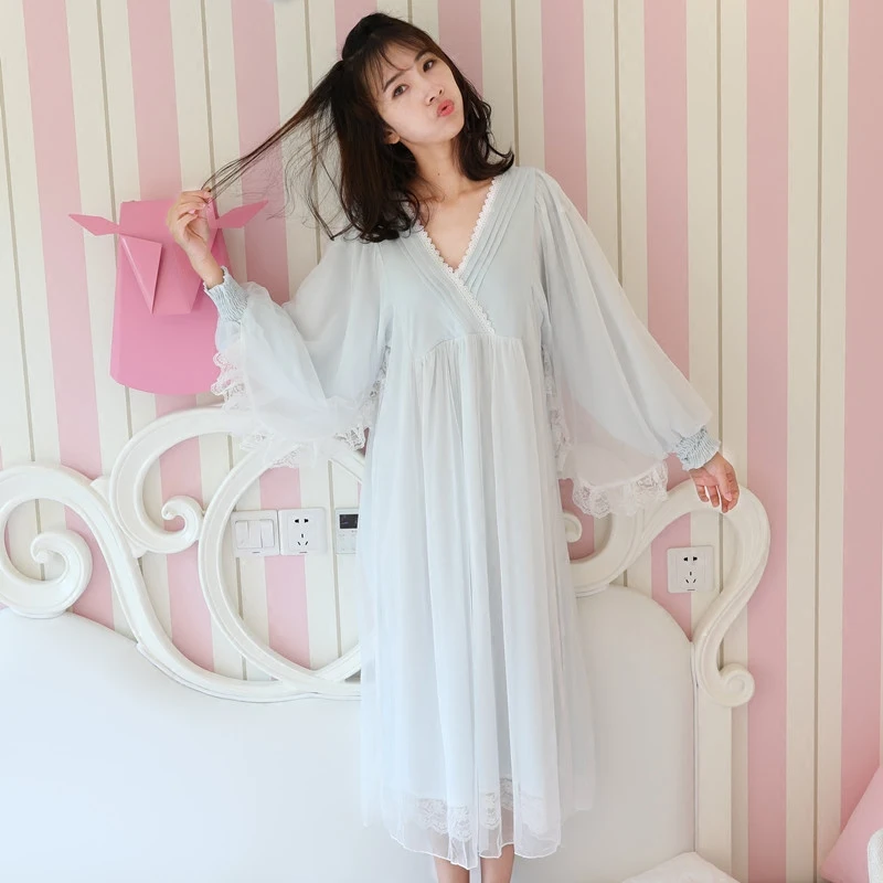 2018 Pregnant Women Cotton Nightgown French Palace Court White Lace Sleeping Princess Dress Bride Pajamas Maternity Nightgown
2018 Pregnant Women Cotton Nightgown French Palace Court White Lace Sleeping Princess Dress Bride Pajamas Maternity Nightgown