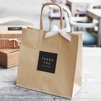 10PCS/lot Kraft paper bag with handle wedding present bag Fashionable clothing shoes gift paper bags 5 sizes Multifunction
10PCS/lot Kraft paper bag with handle wedding present bag Fashionable clothing shoes gift paper bags 5 sizes Multifunction
