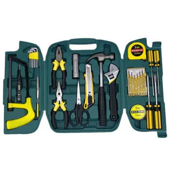THGS 27Pcs Household Tools Set Mixed Ironware Hardware Kit Box For Car Computer Phone Multi-Function Toolbox Screwdriver Bit
THGS 27Pcs Household Tools Set Mixed Ironware Hardware Kit Box For Car Computer Phone Multi-Function Toolbox Screwdriver Bit