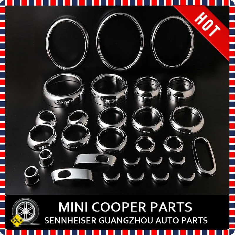 Brand New Chrome Material Interior Kit Suitable For Mini Cooper R50/2/3 (26Pcs/Set)
Brand New Chrome Material Interior Kit Suitable For Mini Cooper R50/2/3 (26Pcs/Set)
