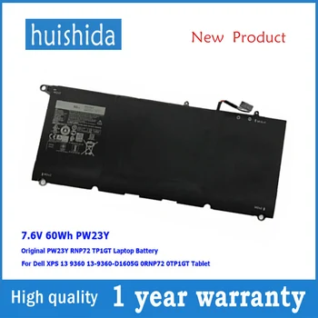 7,6 V 60Wh PW23Y New original Laptop battery for Dell XPS 13 9360 13-9360-D1605G RNP72 TP1GT series
7,6 V 60Wh PW23Y New original Laptop battery for Dell XPS 13 9360 13-9360-D1605G RNP72 TP1GT series