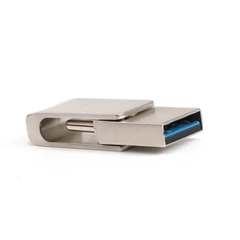 2 in 1 OTG Type-C USB 3.0 U HS1803 Disk Memory Stick Pen Drive USB3.0 Pen Drives for Android Smartphone tablet PC
2 in 1 OTG Type-C USB 3.0 U HS1803 Disk Memory Stick Pen Drive USB3.0 Pen Drives for Android Smartphone tablet PC