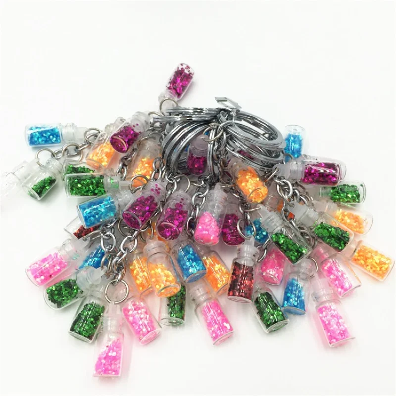 Cute Girls Drifting Bottle Bling Bling Stars Keychain For Women Bottle Charms Key Chains On Bags Trinket Jewelry Party Gifts
Cute Girls Drifting Bottle Bling Bling Stars Keychain For Women Bottle Charms Key Chains On Bags Trinket Jewelry Party Gifts