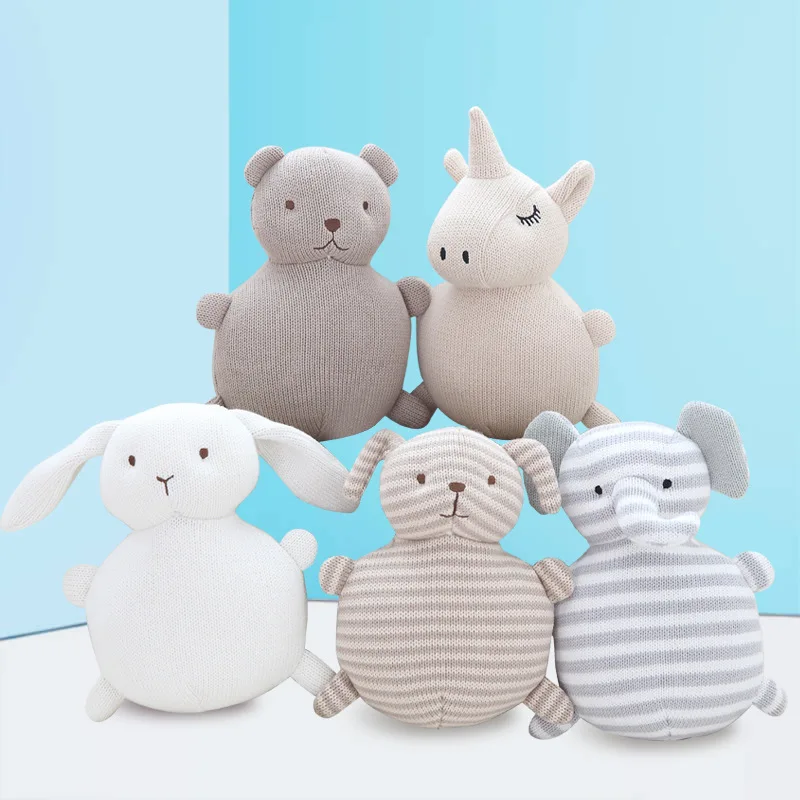New Creative Kids Sleeping Accompany Kawaii Stuffed Cotton Knit Wool Cute Animal Doll Baby Comfort Toys for Children Plush Toy X
New Creative Kids Sleeping Accompany Kawaii Stuffed Cotton Knit Wool Cute Animal Doll Baby Comfort Toys for Children Plush Toy X