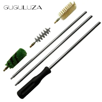 NEW Tactical Gun Cleaning Kit- 23 1/2" Hunting Aluminum Rod Brush For 12 GA Gauge Gun Rifle Gun Cleaning Tool Brush Set
NEW Tactical Gun Cleaning Kit- 23 1/2" Hunting Aluminum Rod Brush For 12 GA Gauge Gun Rifle Gun Cleaning Tool Brush Set