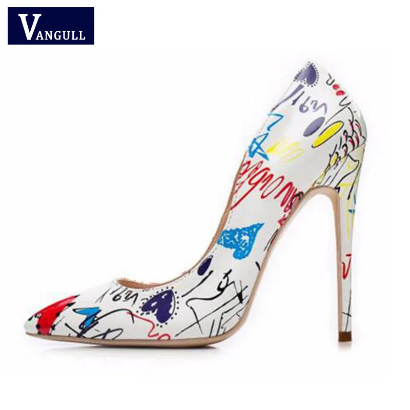 VANGULL 2019 Specia Graffiti Colorful Women Pumps Sexy Stiletto High Heels Spring Wedding Party Women Shoes Sapato Feminino
VANGULL 2019 Specia Graffiti Colorful Women Pumps Sexy Stiletto High Heels Spring Wedding Party Women Shoes Sapato Feminino