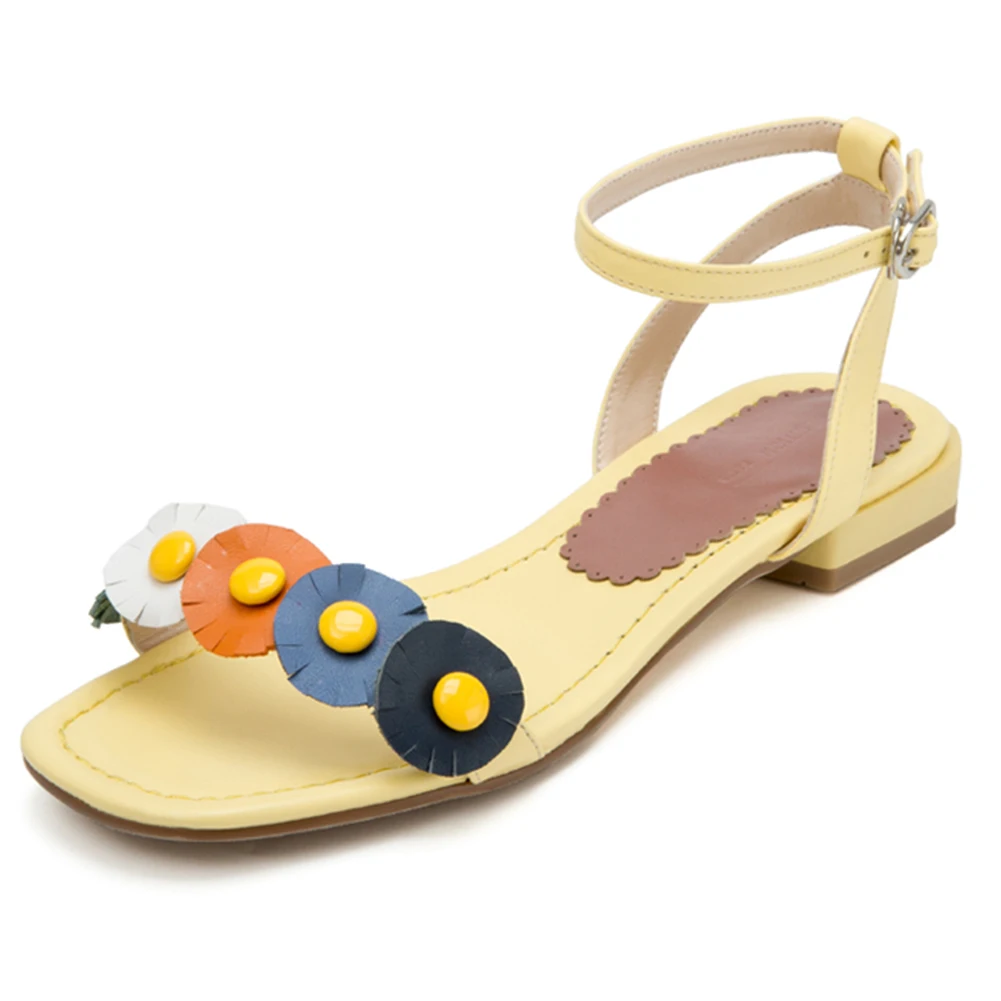 RIBETRINI New Sweet Top Quality Sheepskin Genuine Leather Shoes Sandals Woman 2.5/5.5cm Square Heels Sandals Women Shoes Woman
RIBETRINI New Sweet Top Quality Sheepskin Genuine Leather Shoes Sandals Woman 2.5/5.5cm Square Heels Sandals Women Shoes Woman