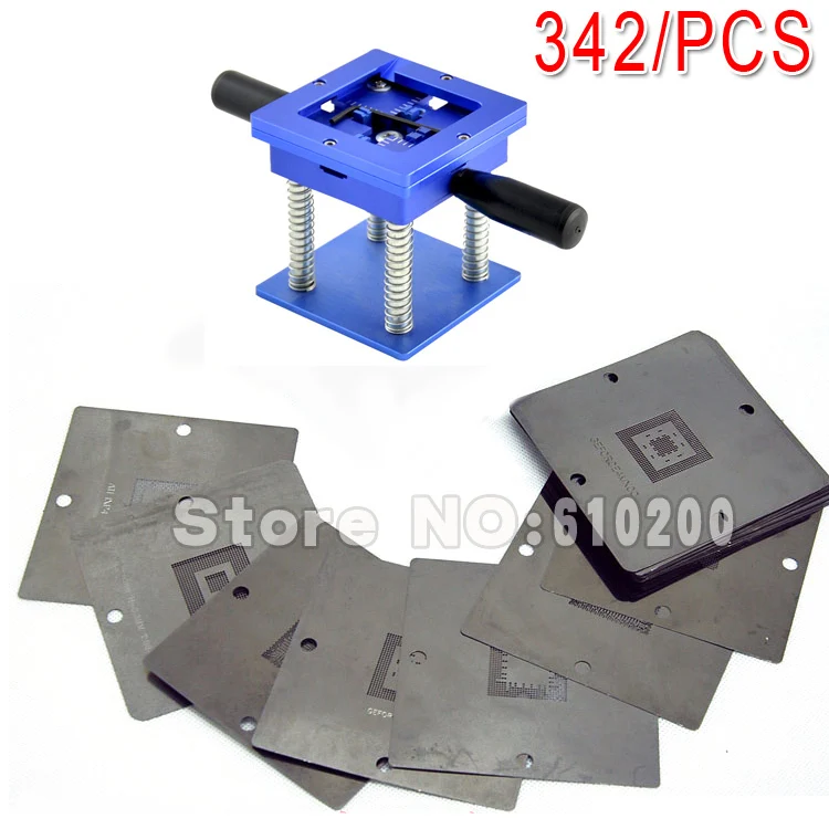 324/pcs 90 BGA stencils templates+Blue handle BGA Reballing Station BGA reballing kit FOR XBOX PS3 CXD MTK DDR...
324/pcs 90 BGA stencils templates+Blue handle BGA Reballing Station BGA reballing kit FOR XBOX PS3 CXD MTK DDR...