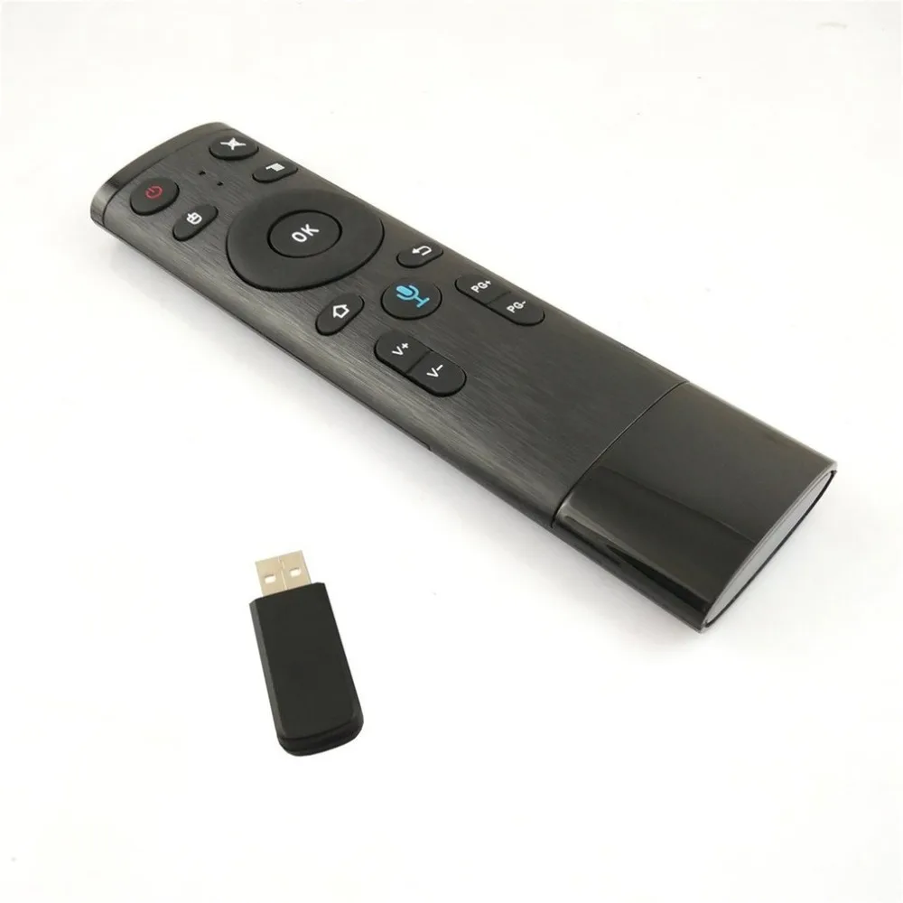 Q5 Air Mouse 2.4G Voice Input Remote Control Wireless Air Remote Mouse with USB Receiver HTPC PC Controller for Smart TV Hot New
Q5 Air Mouse 2.4G Voice Input Remote Control Wireless Air Remote Mouse with USB Receiver HTPC PC Controller for Smart TV Hot New