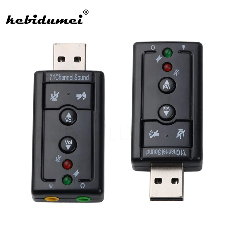 Mini Channel 7.1 CH 3D External USB Audio Sound Card 3.5mm Jack Stereo Headset Mic Adapter For Win XP 7 8 Android Linux Mac OS
Mini Channel 7.1 CH 3D External USB Audio Sound Card 3.5mm Jack Stereo Headset Mic Adapter For Win XP 7 8 Android Linux Mac OS