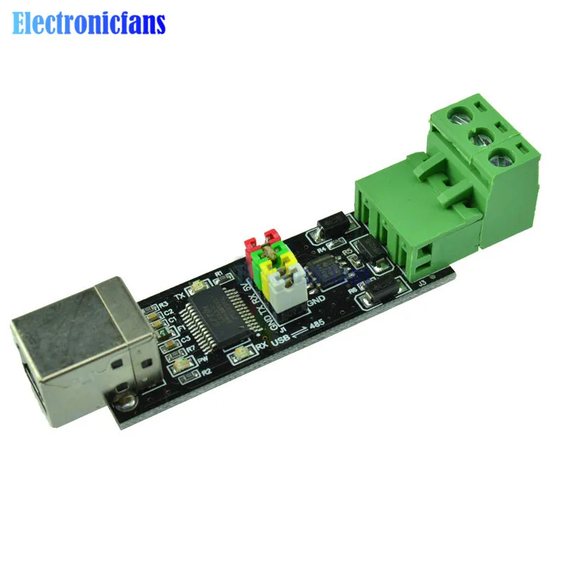 USB 2.0 to TTL RS485 Serial Converter Adapter FTDI Module FT232RL SN75176 double function double for protection Top Sale
USB 2.0 to TTL RS485 Serial Converter Adapter FTDI Module FT232RL SN75176 double function double for protection Top Sale