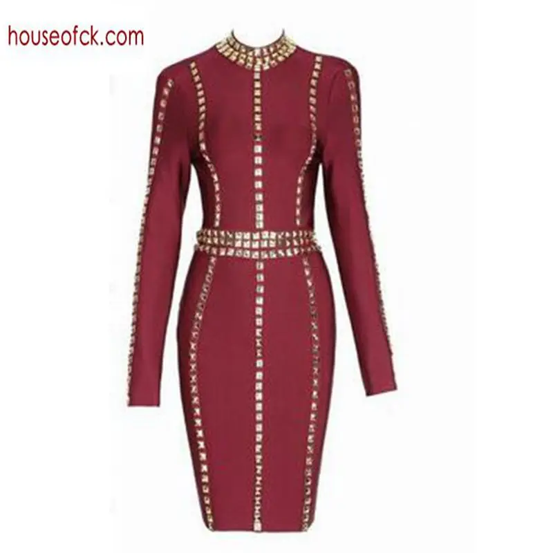2017 spring long sleeve short women dress herve bandage dress bodycon wine red sequined high neck short cocktail party dresses
2017 spring long sleeve short women dress herve bandage dress bodycon wine red sequined high neck short cocktail party dresses