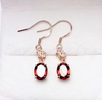 Natural garnet drop Free shipping Real original pyrope 925 sterling silver 1.5ct*2pcs gemstone Fine jewelry #M18090402
Natural garnet drop Free shipping Real original pyrope 925 sterling silver 1.5ct*2pcs gemstone Fine jewelry #M18090402