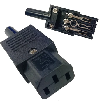 10pcs IEC C13 Rewirable AC Power Cord Cable Dismantling IEC 320 C13 plug adapter 3pin Socket Power Cord detachable Connector
10pcs IEC C13 Rewirable AC Power Cord Cable Dismantling IEC 320 C13 plug adapter 3pin Socket Power Cord detachable Connector