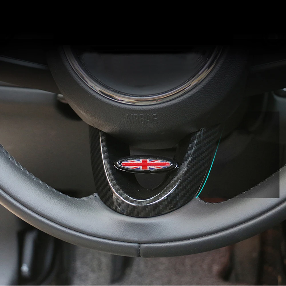 Carbon Fiber Pattern Auto Car Steering Wheel Panel Decals Cover Case Sticker For MINI Cooper F56 F55 F54 F60 Countryman Styling
Carbon Fiber Pattern Auto Car Steering Wheel Panel Decals Cover Case Sticker For MINI Cooper F56 F55 F54 F60 Countryman Styling