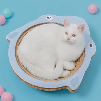 Cat Scratch Board Bowl Shape Large Corrugated Paper Cat Nest House Pet Pad Kitten Sofa Bed Cats Claws Care Interactive Toys
Cat Scratch Board Bowl Shape Large Corrugated Paper Cat Nest House Pet Pad Kitten Sofa Bed Cats Claws Care Interactive Toys