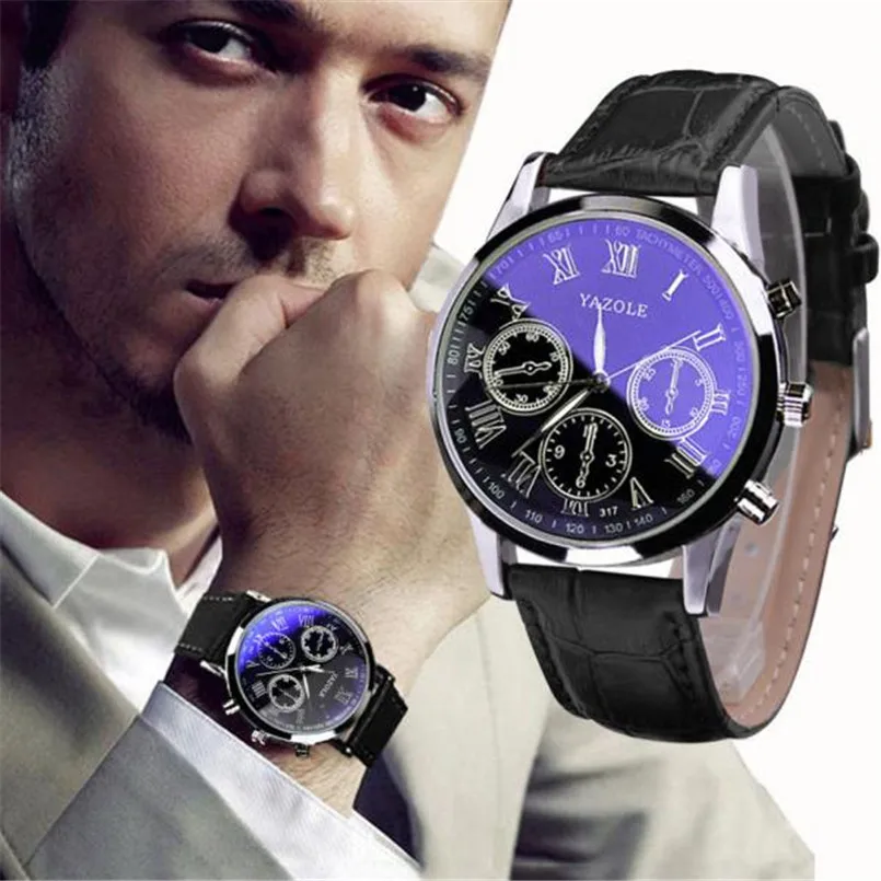 montre homme Luxury Fashion Leather Mens Blue Ray Glass Quartz Analog Watches Wrist Watch reloj hombre acero inoxidable redondo
montre homme Luxury Fashion Leather Mens Blue Ray Glass Quartz Analog Watches Wrist Watch reloj hombre acero inoxidable redondo