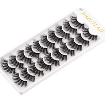 HBZGTLAD 10 pairs natural false eyelashes fake lashes long makeup 3d mink eyelashes eyelash extension mink eyelashes for beauty
HBZGTLAD 10 pairs natural false eyelashes fake lashes long makeup 3d mink eyelashes eyelash extension mink eyelashes for beauty