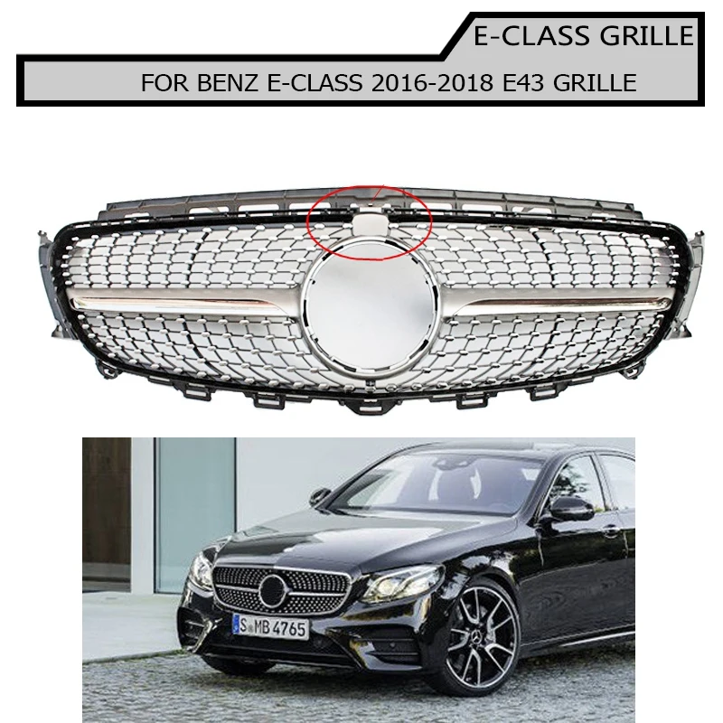 w213 e-class Grille black silver Front Bumper mesh Grille for benz e -class 2016~2018
w213 e-class Grille black silver Front Bumper mesh Grille for benz e -class 2016~2018