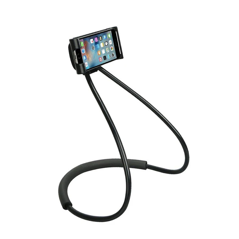 Lazy Neck Phone Holder Stand For iPhone X 8 7 xiaomi Desk 360 Degree Rotation Mobile Phone Mount Bracket Cell Phone Holder Stand
Lazy Neck Phone Holder Stand For iPhone X 8 7 xiaomi Desk 360 Degree Rotation Mobile Phone Mount Bracket Cell Phone Holder Stand