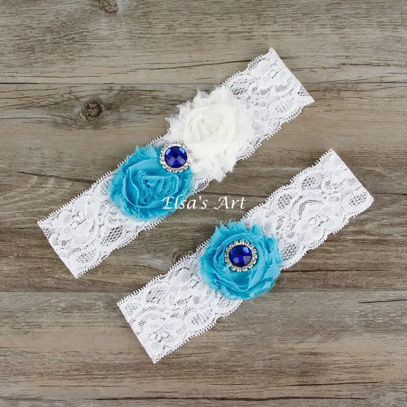 Wedding Garter 2pcs /lot Cream Turquoise Vintage Lace Garters Bridal Garter Set Chiffon Flowers Bridal Accessories
Wedding Garter 2pcs /lot Cream Turquoise Vintage Lace Garters Bridal Garter Set Chiffon Flowers Bridal Accessories