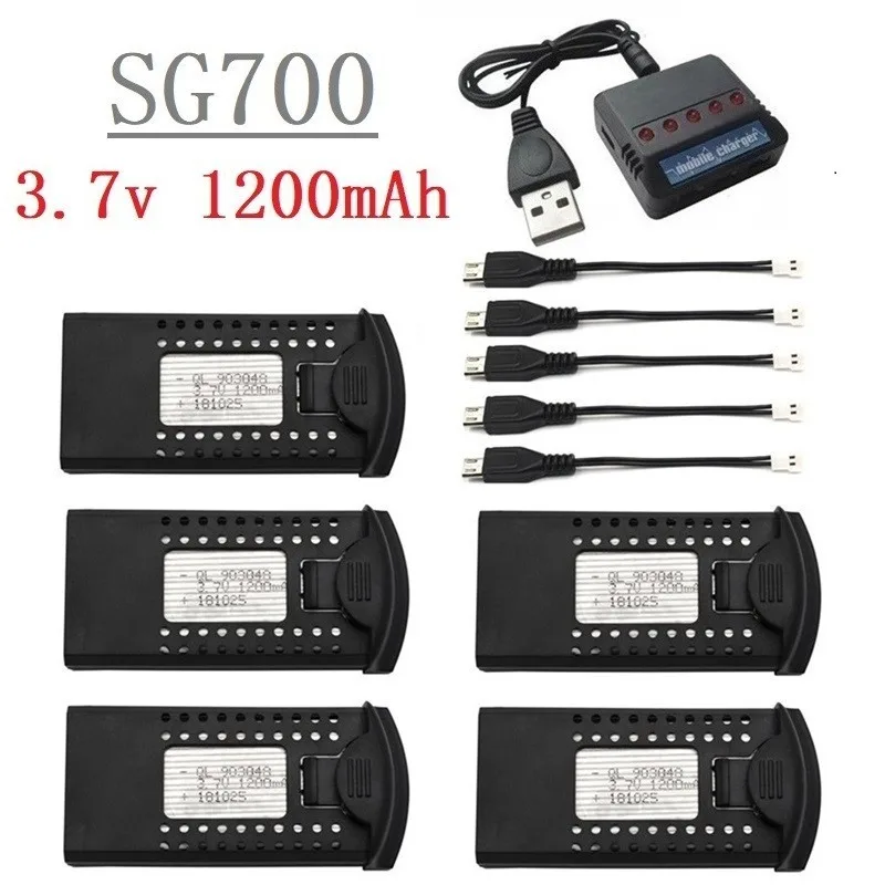 Upgrade 1200mAh 3.7V Li-po Battery Charger Sets for DM107S SG700 S169 For RC Quadcopter Spare Parts 3.7v Drone Battery
Upgrade 1200mAh 3.7V Li-po Battery Charger Sets for DM107S SG700 S169 For RC Quadcopter Spare Parts 3.7v Drone Battery