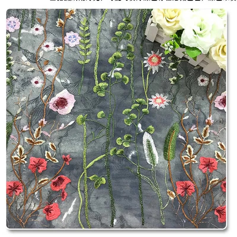 1Y apparel sewing & fabric Net Yarn 3D Embroidery Chiffon Flower Lace Fabric Mesh Material DIY Dress Clothing Accessories
1Y apparel sewing & fabric Net Yarn 3D Embroidery Chiffon Flower Lace Fabric Mesh Material DIY Dress Clothing Accessories